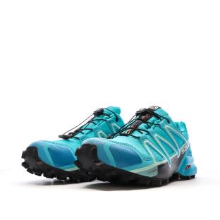 Chaussures de randonnées Turquoises Homme/Femme Salomon Speedcross vue 6