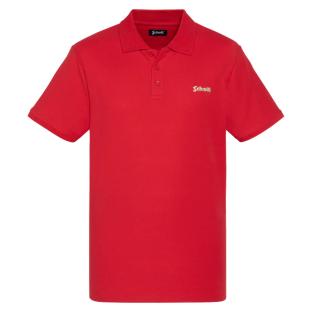 Polo Rouge Homme Schott PS0022 vue 0
