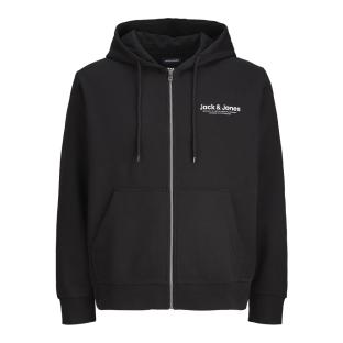 Sweat Zippé Noir Homme Jack & Jones Vesterbro pas cher