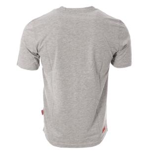 T-shirt Gris Homme Supreme Grip Michael vue 2