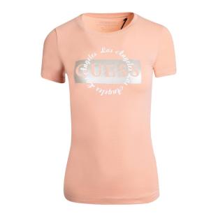 T-shirt Orange Femme Guess W3GI43JA914 pas cher