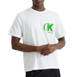 T-shirt Blanc Homme Calvin Klein Jeans Ss 20s Eu vue 0