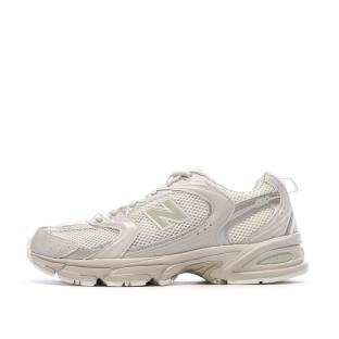 New Balance 530 Baskets Ecru Homme vue 0