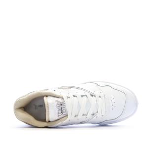 Baskets Blanc/Camel Femme Lacoste Lineshot vue 0