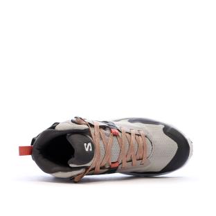 Chaussures de Randonnée Junior Gris/Rose Salomon Shoes X Raise Mid Gtx vue 0