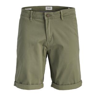 Short Kaki Homme Jack & Jones Bowie 12165604 pas cher