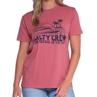 T-shirt Rose Femme Salty Crew Shorebreak pas cher