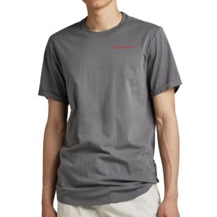 Camiseta G-Star Raw Lash Back Gris, Hombre ver 0