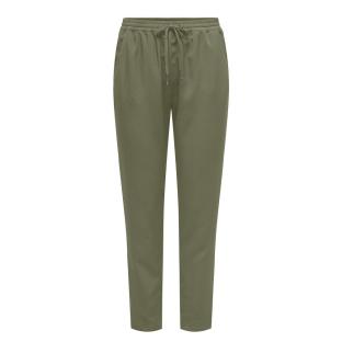 Pantalon Fluide Kaki Femme Only Nova Life pas cher