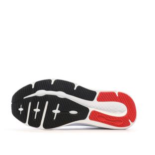 Chaussures de running Blanc/Noir/Rouge Homme Under Pursuit vue 5