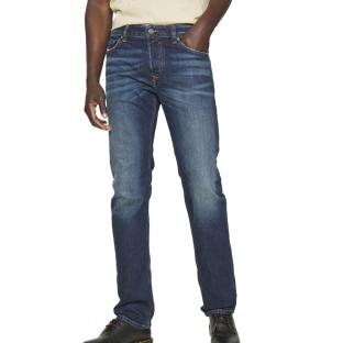 Jean Straight Bleu Foncé Homme Diesel Safado pas cher