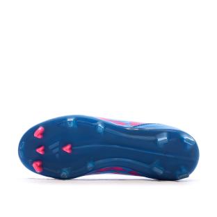 Chaussures de football Bleu/Roses Garçon Adidas F50 League Fg/mg vue 0