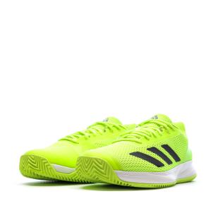 Chaussures de Tennis Jaune Homme Adidas Courtflash Speed 2 vue 0