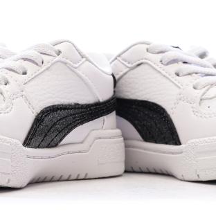Baskets Blanche/Noir Fille Puma Ca Pro Jewel vue 7