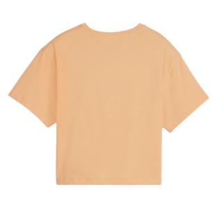 Crop top Orange/Vert Fille Puma 845346 vue 2