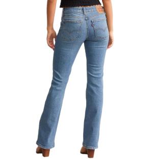 Jean Bleu Clair Femme Levi's Superlow vue 2
