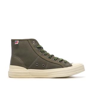 Baskets Kaki Homme Schott William vue 2
