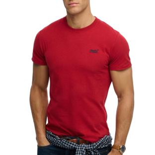 Superdry Essentials Men’s Bright Red T-shirt Photo of the Espace des Marques %store% store - view of %key%
