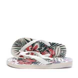 Tongs Blanche Homme Havaianas Aloha pas cher
