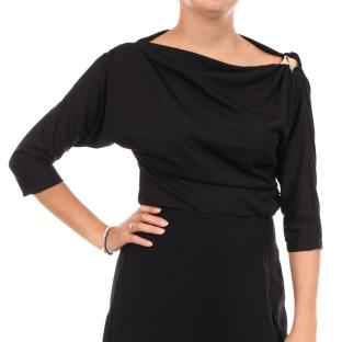 Pull Noir Femme Morgan TZILIA vue 0