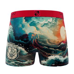 Boxer Rouge/Bleu/Orange Garçon Freegun Mer vue 0