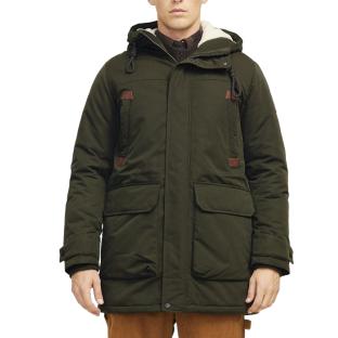 Parka Kaki Homme Jack & Jones Polar pas cher
