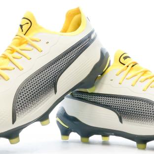 Chaussures de football Écru Homme PumaKing Ultimate vue 0