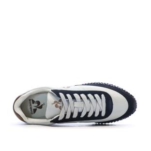 Baskets Marine/Blanches Homme Le Coq Sportif Veloce vue 4
