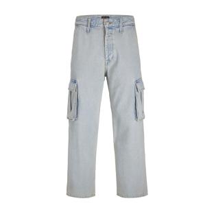 Jean Baggy Bleu Garçon Jack & Jones Alex pas cher