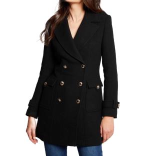 Manteau Noir Femme Morgan Fabi pas cher