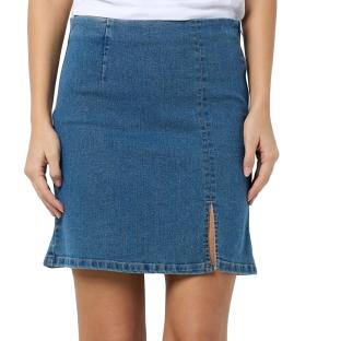 Jupe Bleu Femme Noisy May Debby vue 0