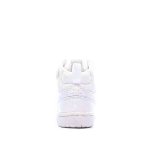 Baskets Blanches Garçon Nike Court Borough Mid 2 vue 3