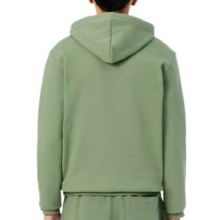 Sweat Kaki Homme Lacoste En Mollet vue 2