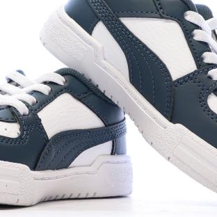 Baskets Blanc/Marine Garçon Puma Ca Pro Classic vue 0