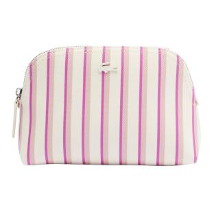 Trousse De Toilette Blanche/Rose Femme Lacoste vue 0