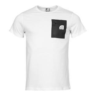 T-shirt Blanc Homme Just Emporio MAJELY pas cher