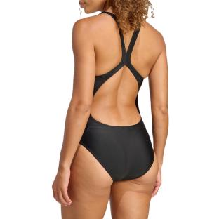 Maillots de bain Noire Femme Adidas 3 Bars vue 2