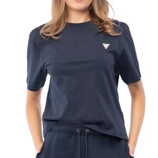 T-Shirt Marine Femme Guess Boxy vue 0