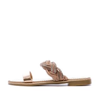 Sandales Rose Gold Femme Beppi pas cher