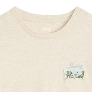 T-Shirt Beige Femme Levi's Neutrals vue 2