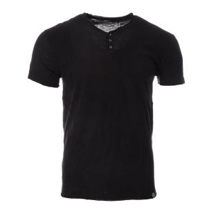T-shirt Noir Homme Paname Brothers TAZIO pas cher