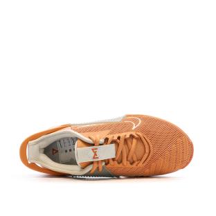 Chaussures de Fitness Orange Femme Nike Metcon 9 vue 4