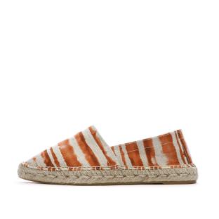 Espadrilles Beige/Orange Tie & Dye Femme Pare Gabia Anaia vue 0