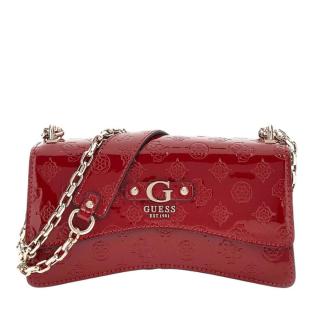 Sac à Bandoulière Rouge Femme Guess Gerty pas cher
