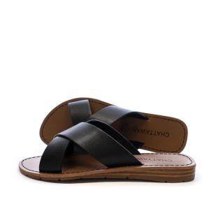 Sandales Noires Femme Chattawak Summer STELLA vue 0