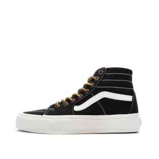 Baskets Noir Homme Vans Ua Sk8-hi Tapered Throwback pas cher