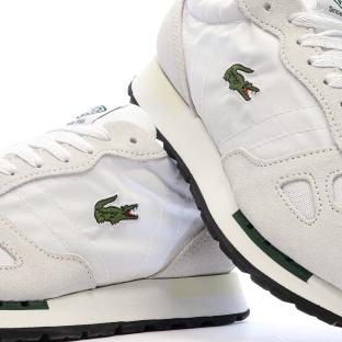 Baskets Blanc/Beige Homme Lacoste Partner 70s 124 vue 0