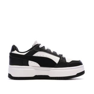Zapatillas deportivas negras para niño Puma Rebound ver 0