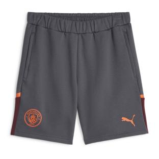 Manchester City Short Gris Homme Puma Casuals pas cher