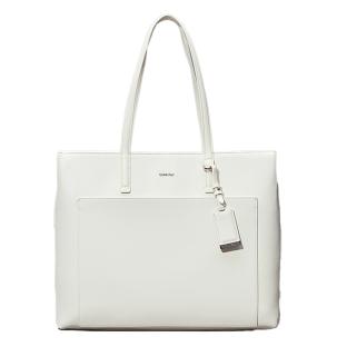 Sac à Main Blanc Femme Calvin Klein Jeans Must K60K613019 pas cher